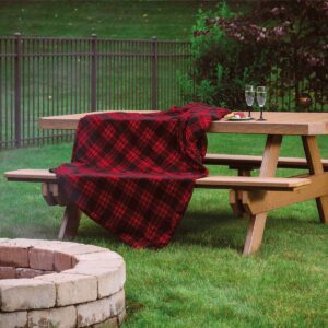 luxcraft poly rectangle picnic table